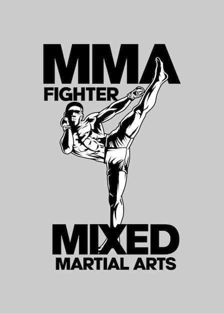 MMA FIGHTER POSTER 1