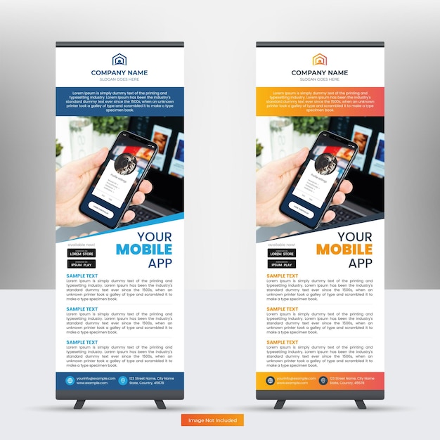 Mobile App Rollup Banner