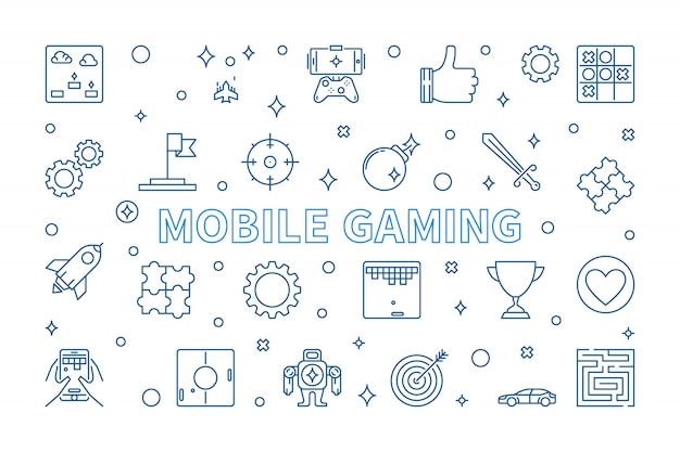 Mobile gaming banner