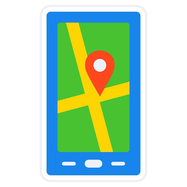 Mobile Map Icon