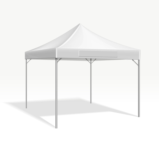 Mobile marquee tent for trade show. 