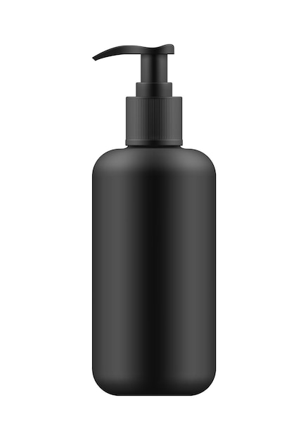 Mockup of bottle with dispenser