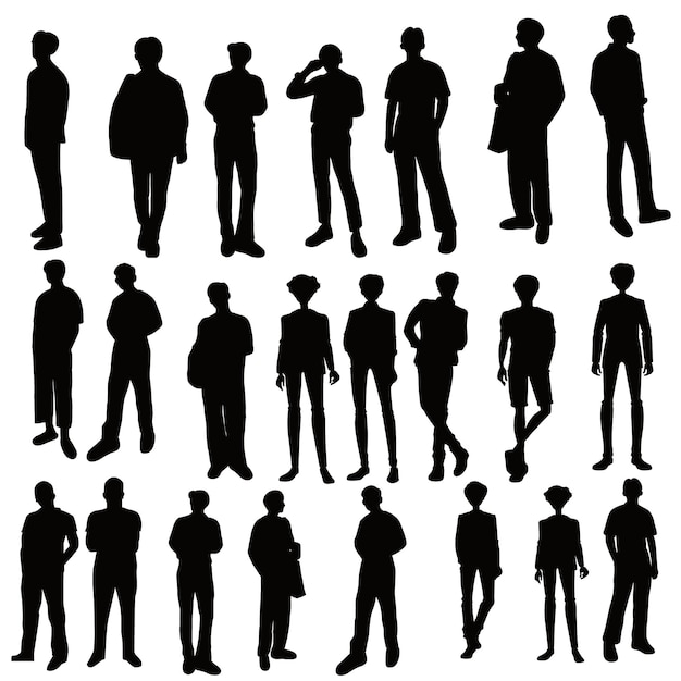 Model boys design Stylish Model Boys Vector Illustration EPS Design for Fashion Trends