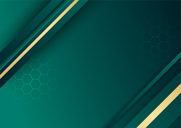 Modern 3D green dark background for presentation design. Vector illustration design for presentation, banner, cover, web, flyer, card, poster, wallpaper, texture, slide, magazine