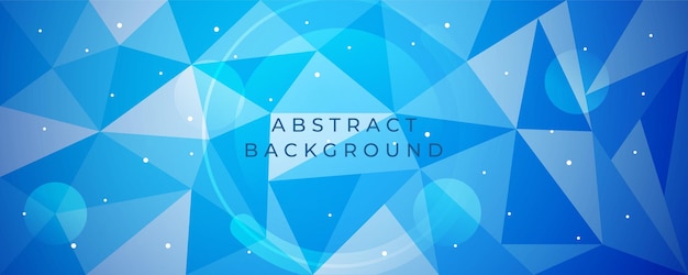 Modern abstract background in blue colour Vector banner background Design