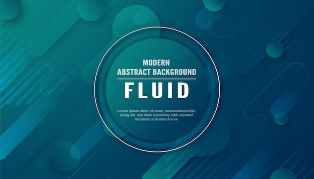 Modern abstract background in liquid and fluid style.