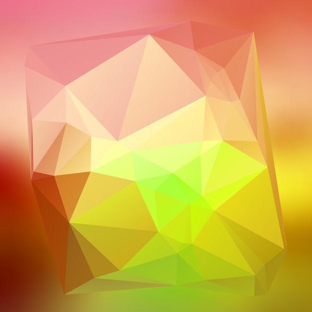 Modern abstract background triangles 3d effect glowing light75