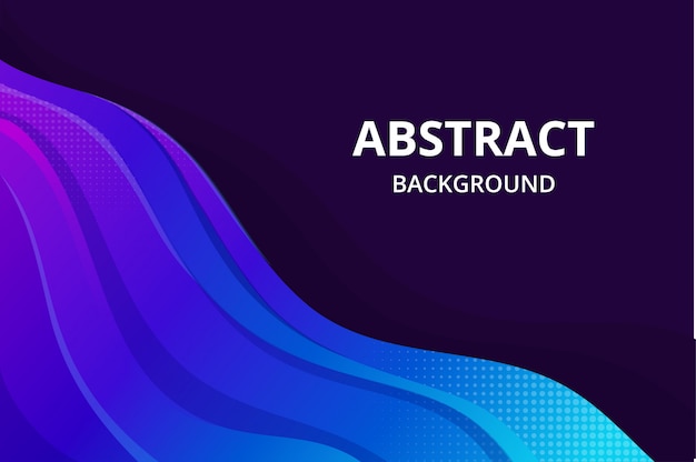 Modern abstract background wallpaper in vibrant blue purple color