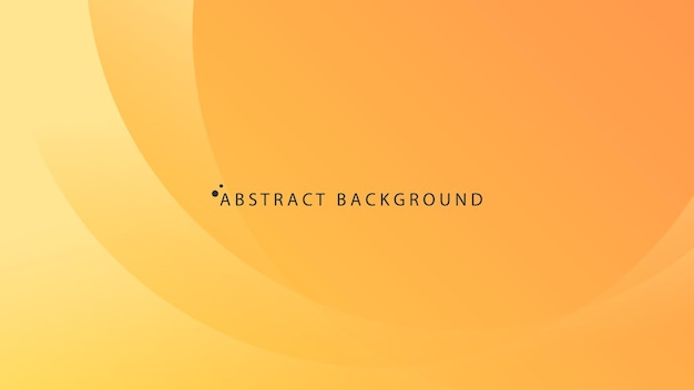 Modern Abstract Background Wave Lines Fluid Liquid Motion and Orange Yellow Gradient Color