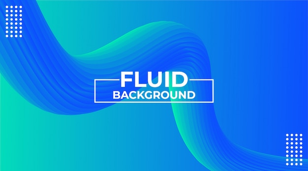 Modern abstract background with 3d fluid shapes