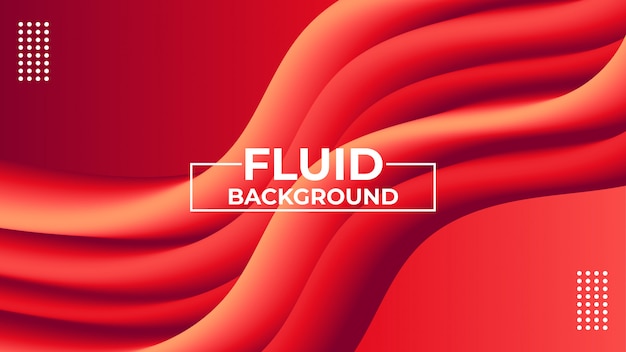 Modern abstract background with 3d fluid shapes