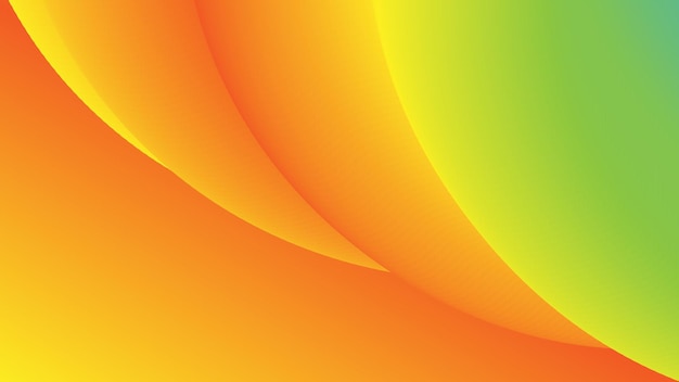 Modern Abstract Background with Wave Motion Element and Colorful Rainbow Gradient