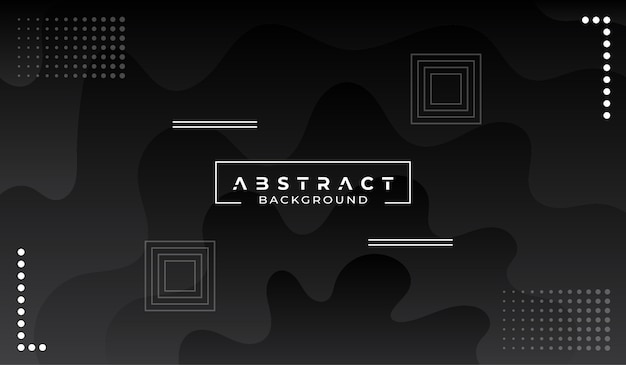 Modern abstract black background