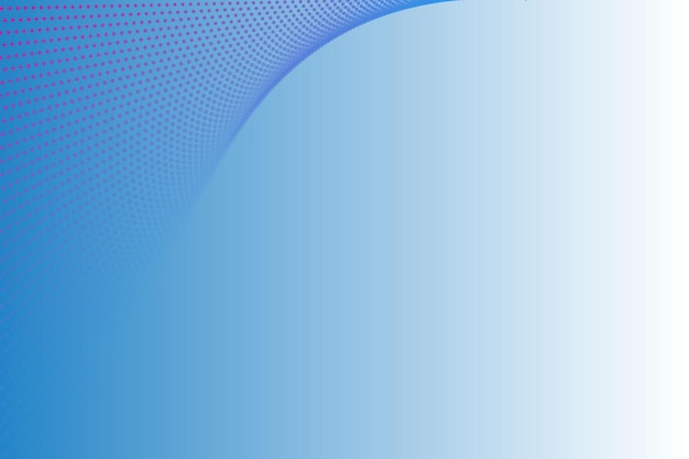 Modern abstract blue background template with wavy lines