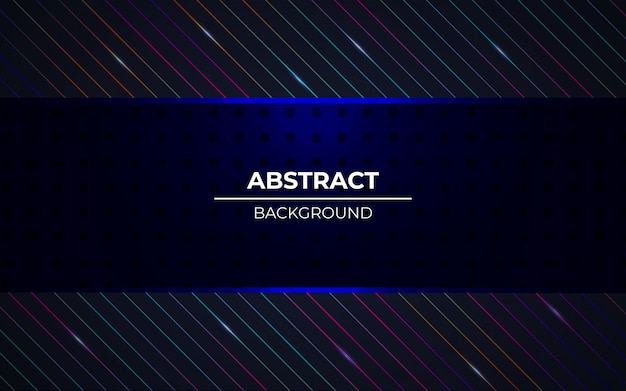 Modern abstract dark background with RGB light effect 