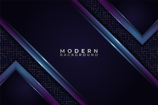 Modern Abstract Dark Elegant Background Diagonal Shiny Blue with Glitter Effect