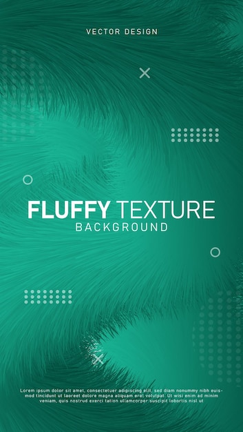 Modern abstract fluffy texture background