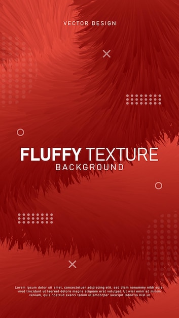 Modern abstract fluffy texture background