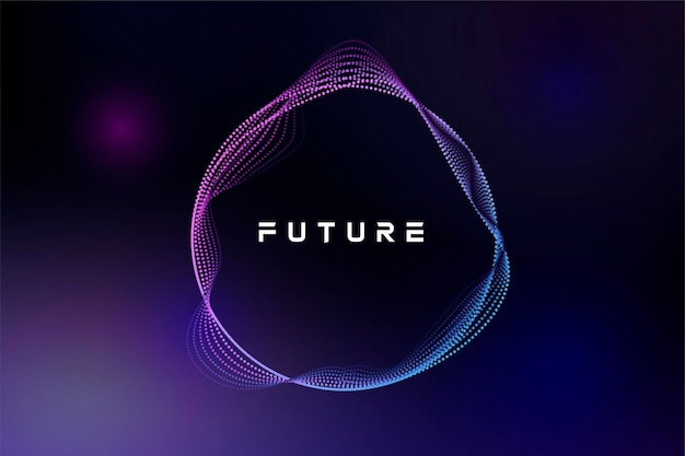 Modern Abstract futuristic Colorful Vector Background