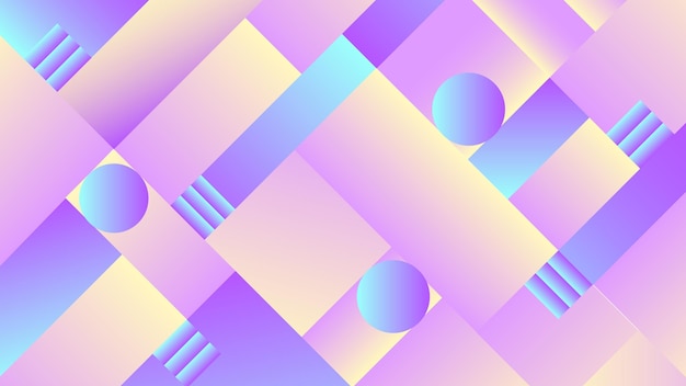 Modern abstract geometric diagonal colorful background