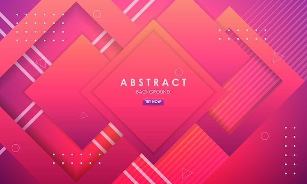 Modern abstract gradients purple and pink background