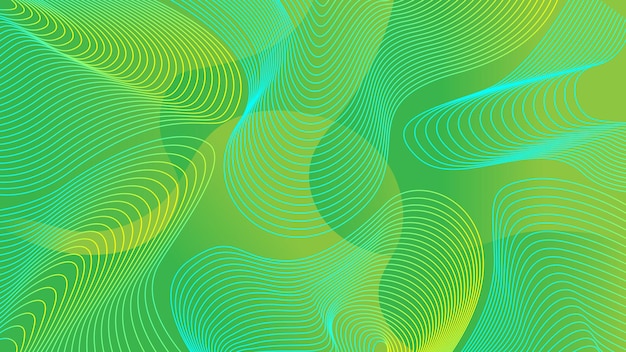 Modern abstract lines fluid wave background. Vector 10 EPS