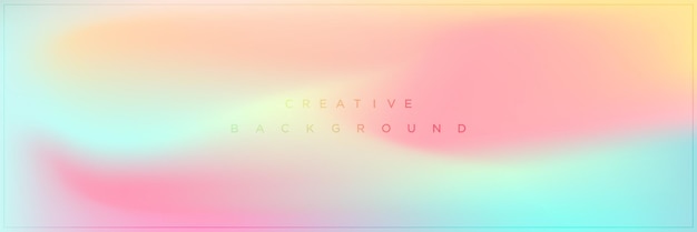 Modern abstract soft banner gradient background design