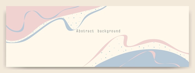 Vector modern abstract vector backgroundsminimal trendy style various shapes set up design templates