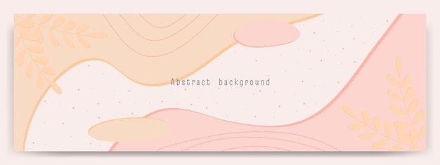 Modern abstract vector backgroundsminimal trendy style various shapes set up design templates