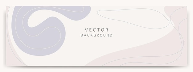 Modern abstract vector backgroundsminimal trendy style various shapes set up design templates