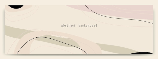 Vector modern abstract vector backgroundsminimal trendy style various shapes set up design templates