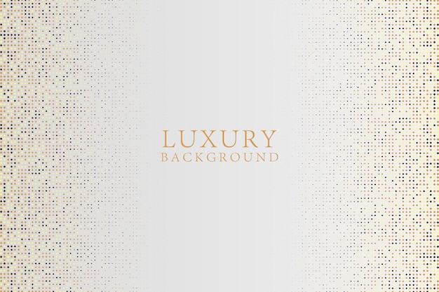 Modern abstract white luxury background with gold glitter