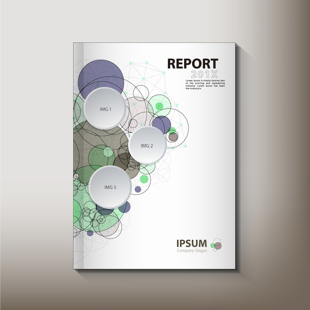 Modern Annual report Cover design