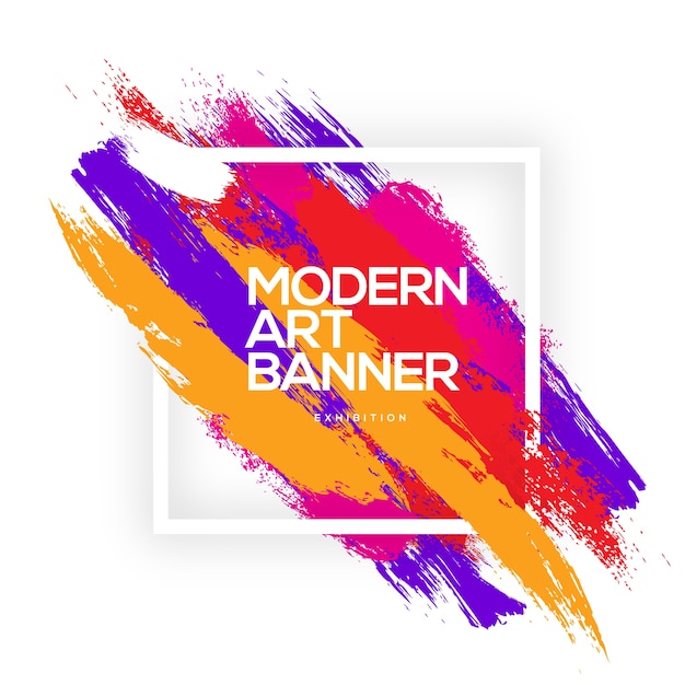 Modern Art Banner