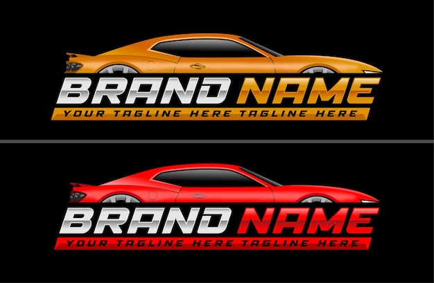 Modern Automotive car logo design