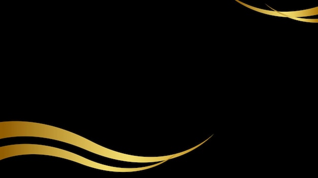 Modern background abstract design with black and gold colors