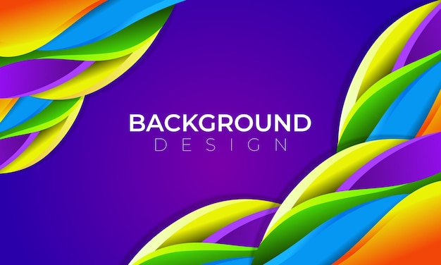 Modern background design template