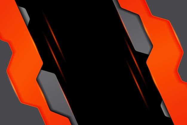 Modern Background Realistic Elegant Diagonal Overlapped Glowing Orange