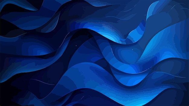 Vector modern blue abstract vector design background