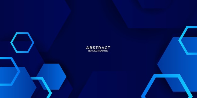 Modern blue background with abstract geometric shape multiply and shiny effect