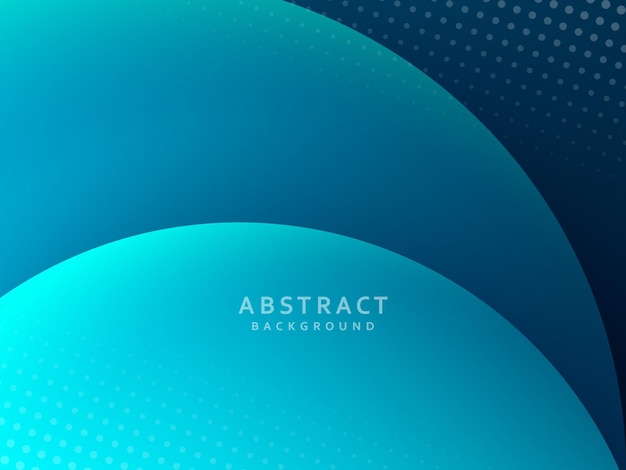 modern blue gradient abstract background with realistic curved lines