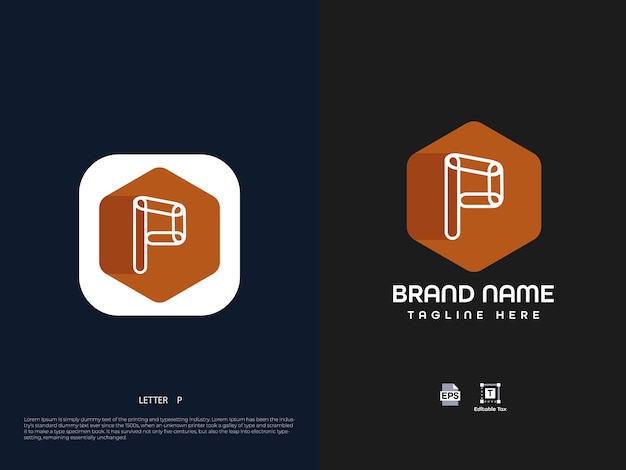 modern brand logo design