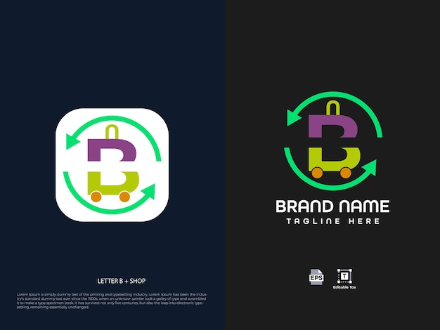 modern brand logo design