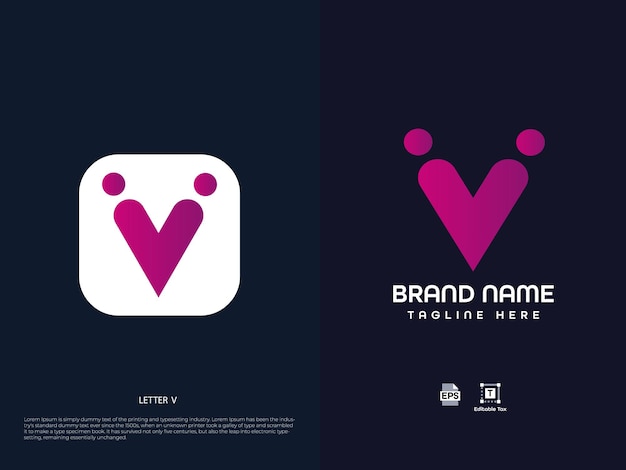 modern brand logo design