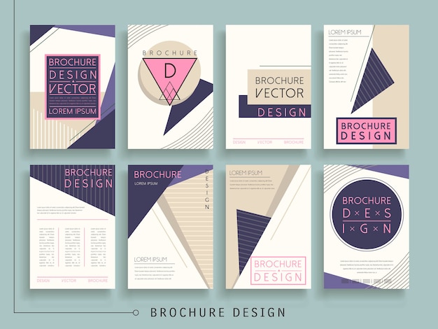 Modern brochure template