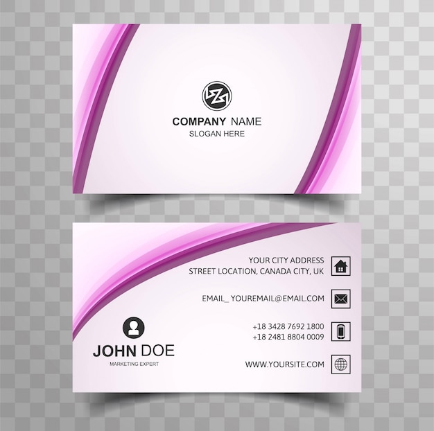 Modern buisness card design