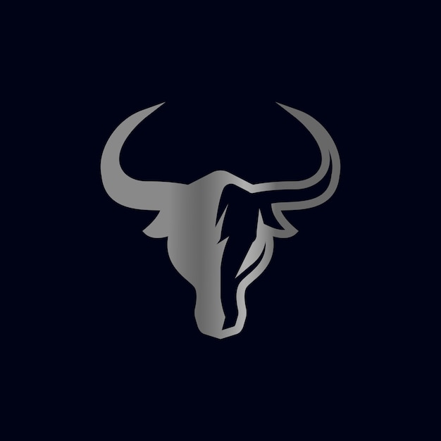 Modern bull logo illustration design for your company or business