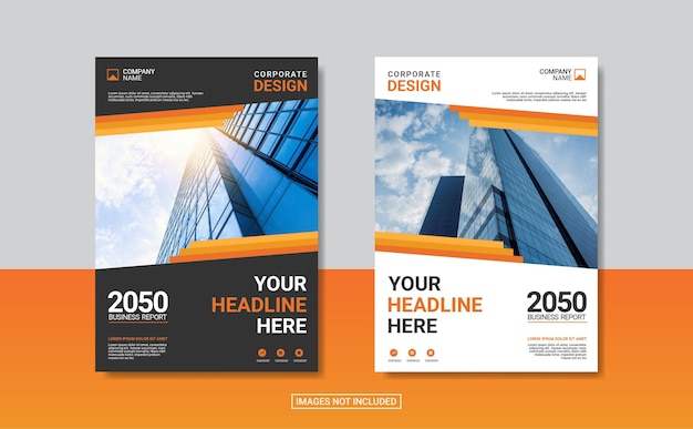 modern business annual report template