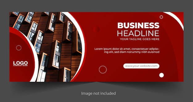 Modern business banner template design