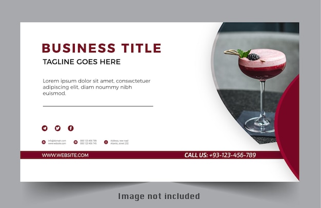 Modern business banners design